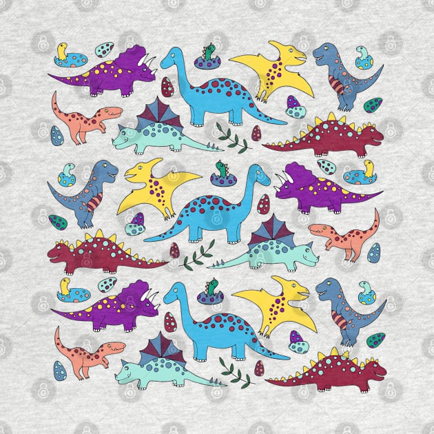 Cute Dinosaurs by HLeslie Design